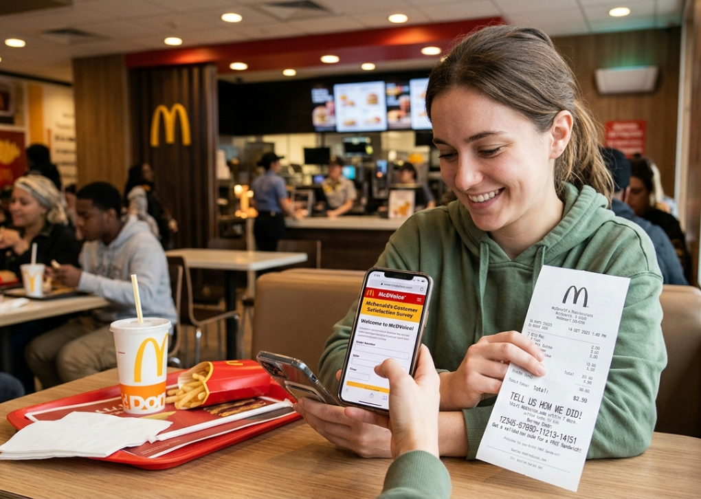 Mcdvoice.com: How to Complete the McDonald’s Customer Survey Mcdvoice.com